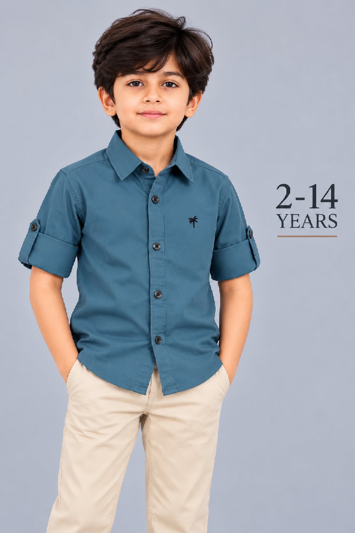 Boy's Solid Shirt