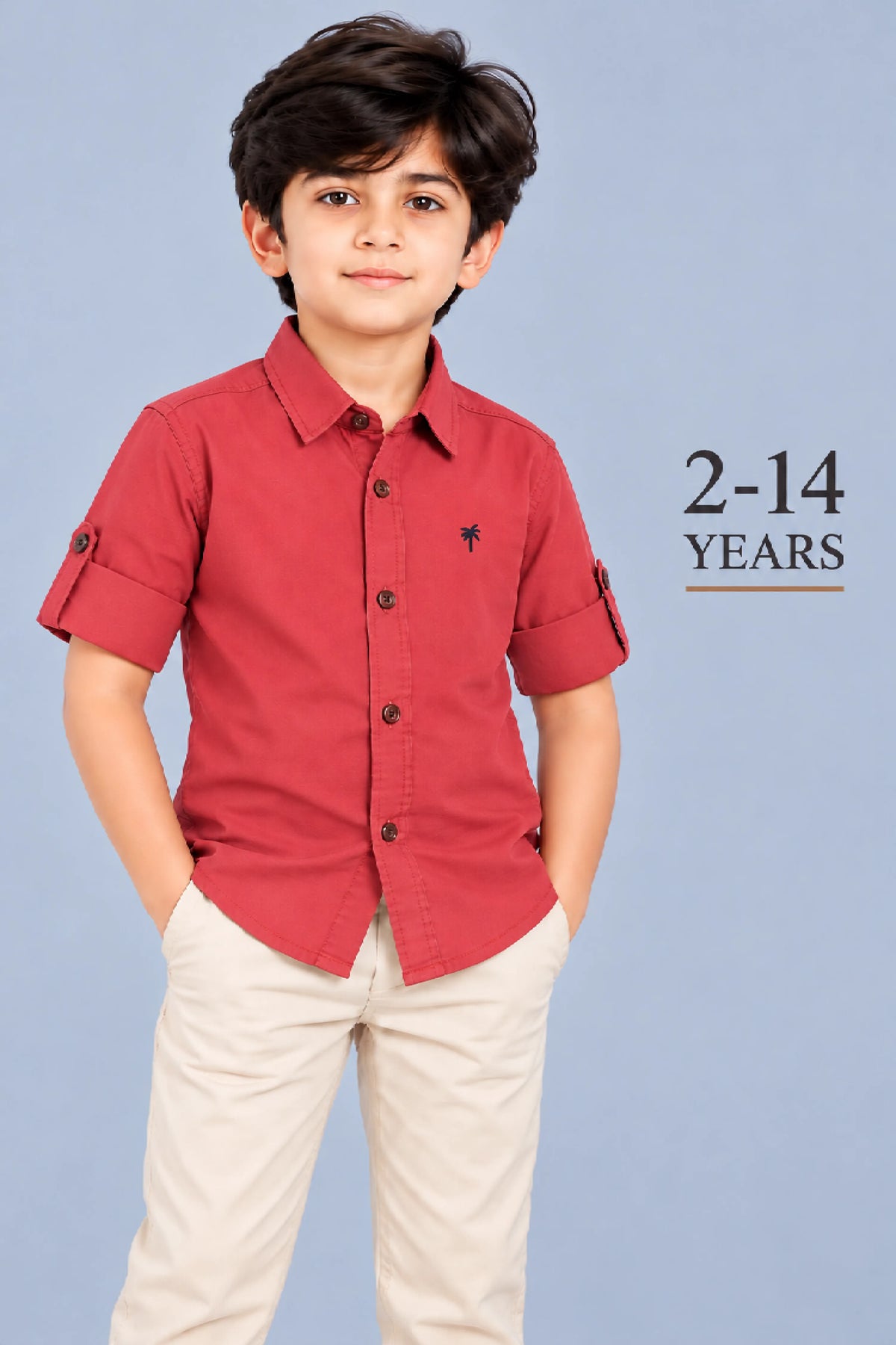 Boy's Solid Shirt