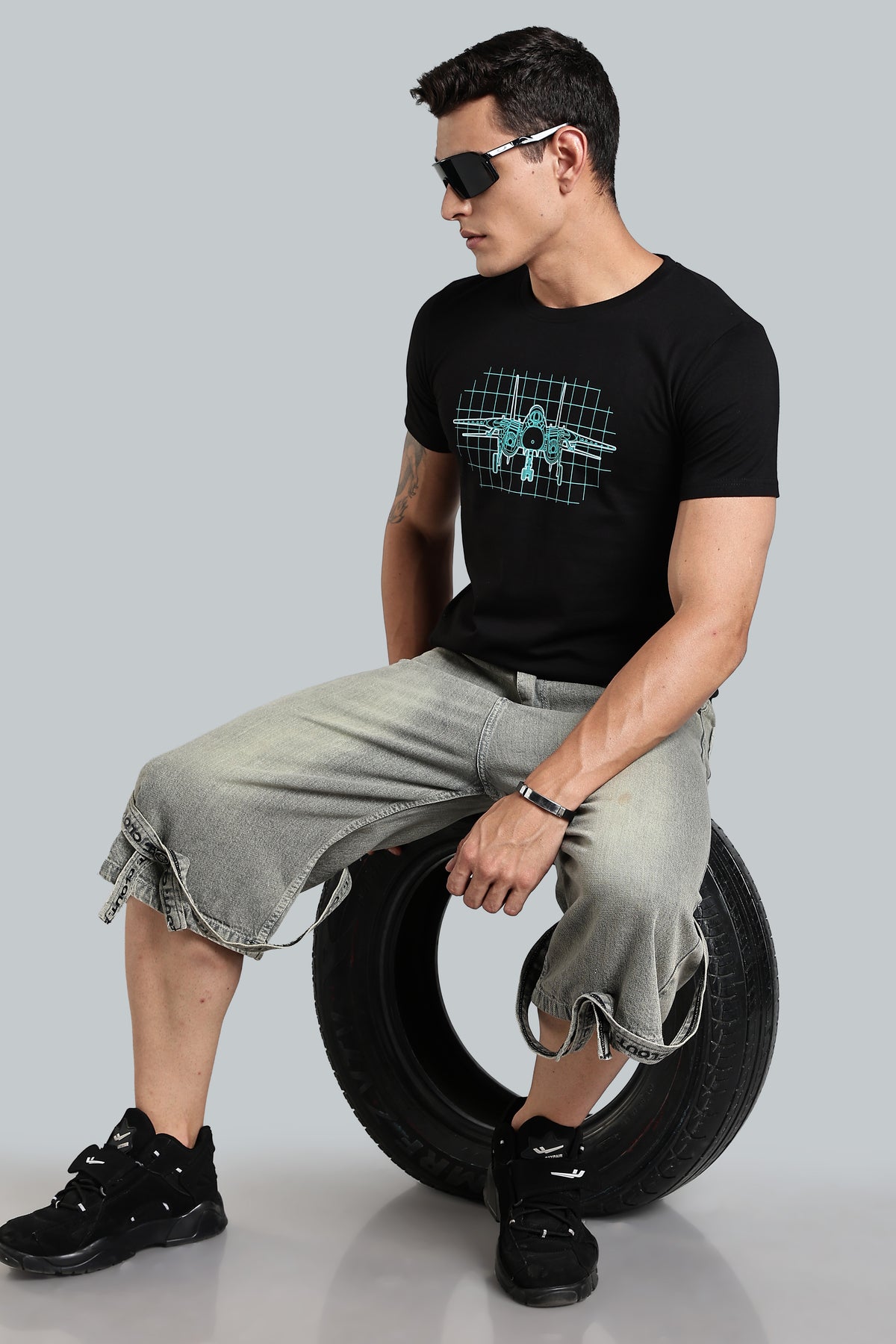 Regular Back Print T-Shirt