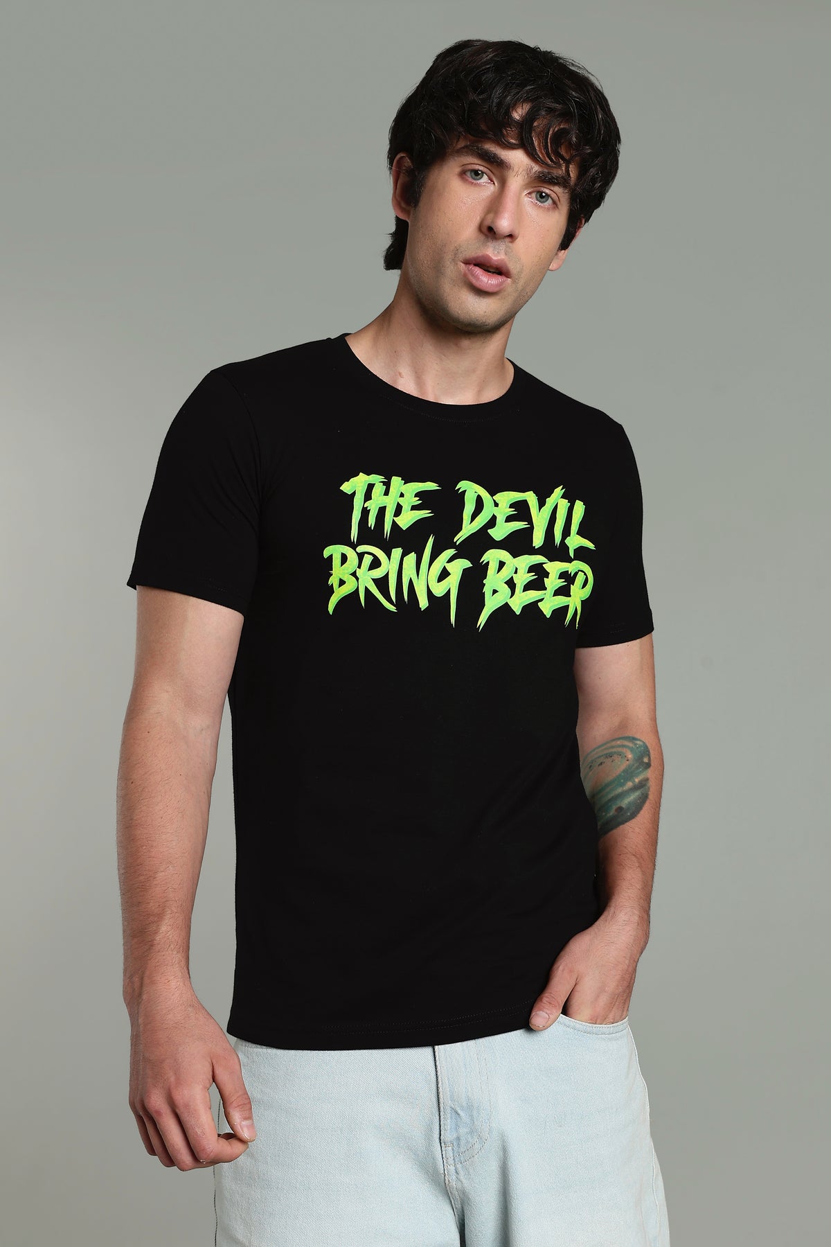 Regular Back Print T-Shirt
