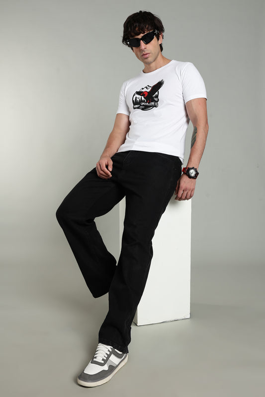 Regular Back Print T-Shirt
