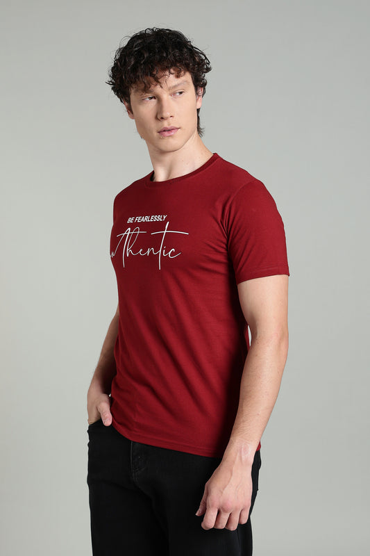 Regualr fit Front print