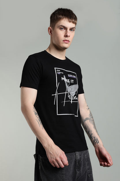 Regualr fit Front print