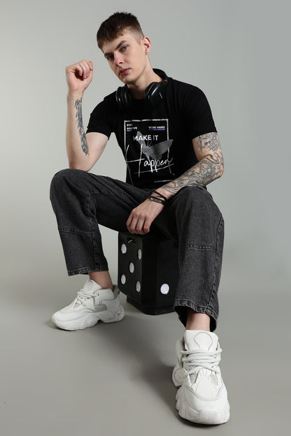 Regualr fit Front print