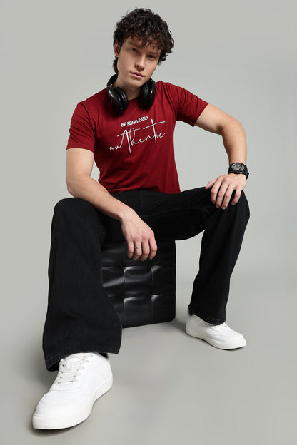 Regualr fit Front print