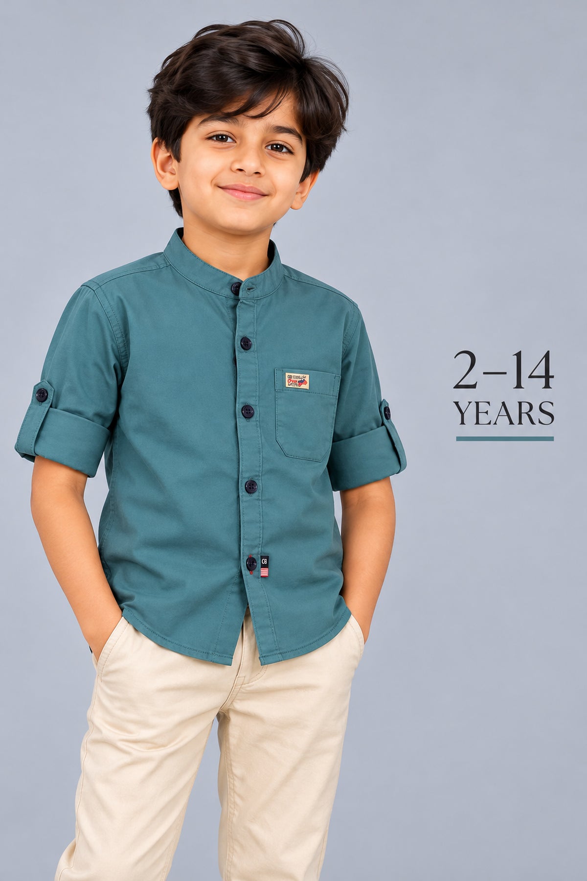 Boy's Solid Shirt