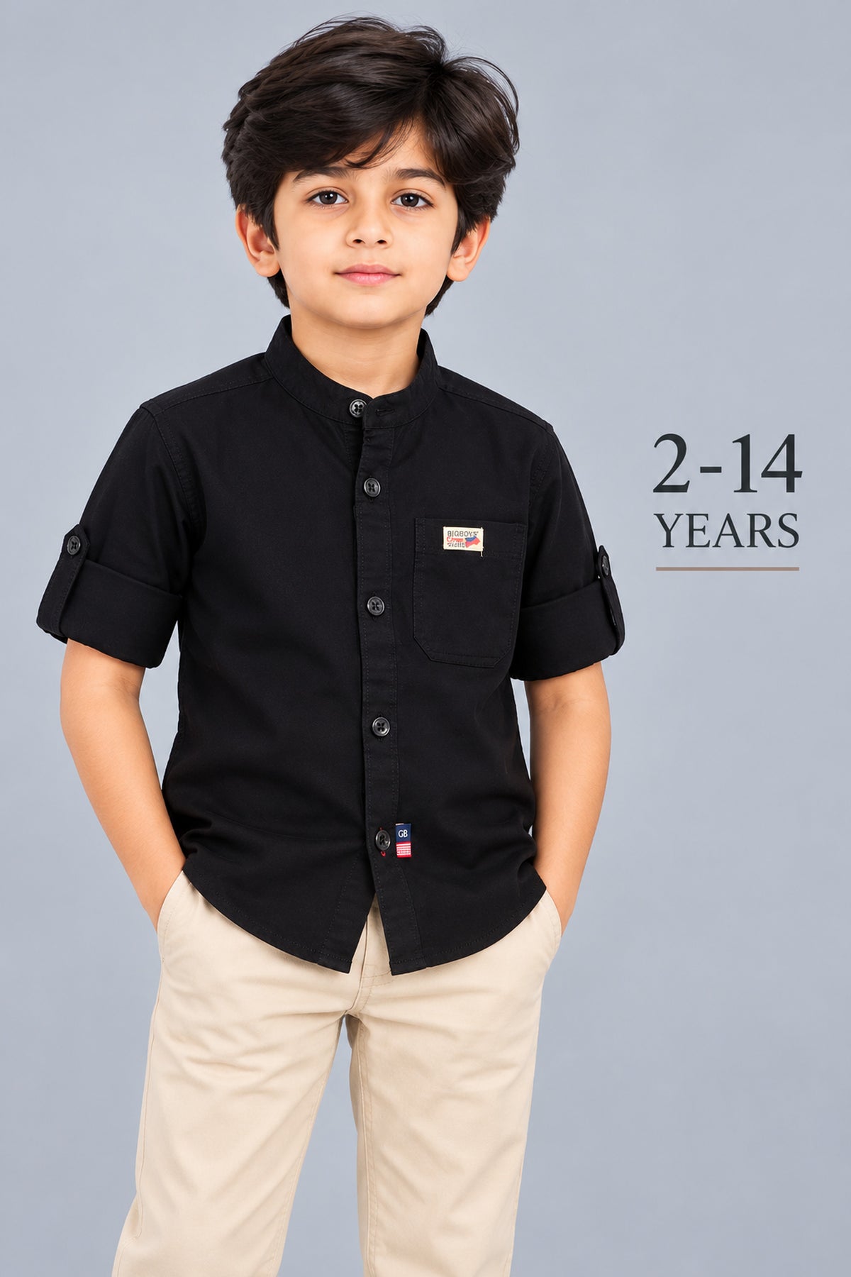 Boy's Solid Shirt