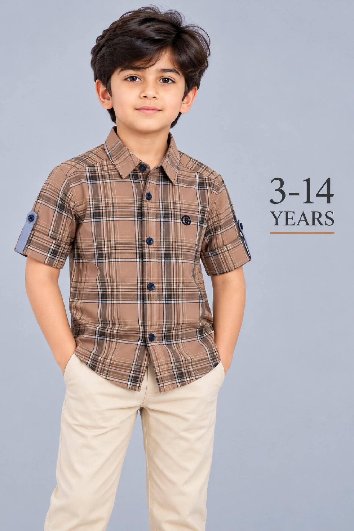 Boy's Checked Shirt