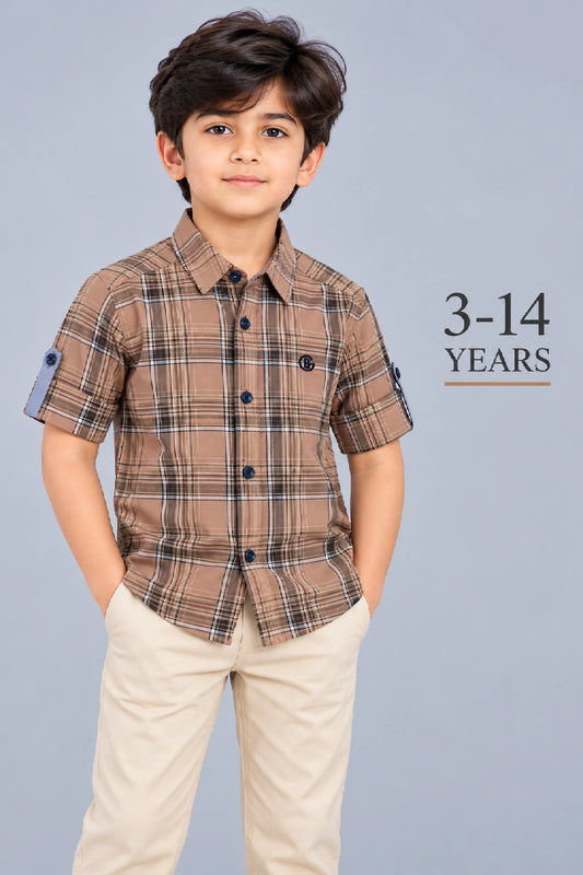 Boy's Checked Shirt
