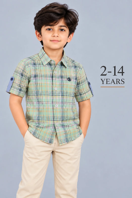 Boy's Checked Shirt