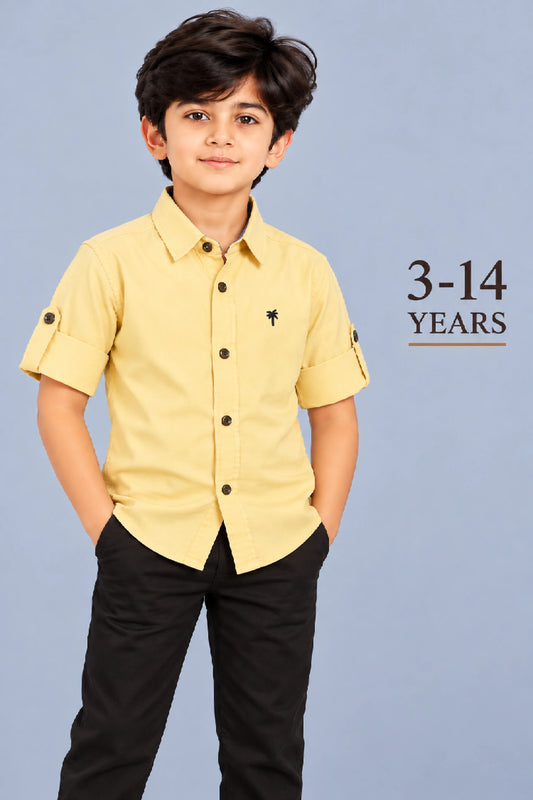 Boy's Solid Shirt