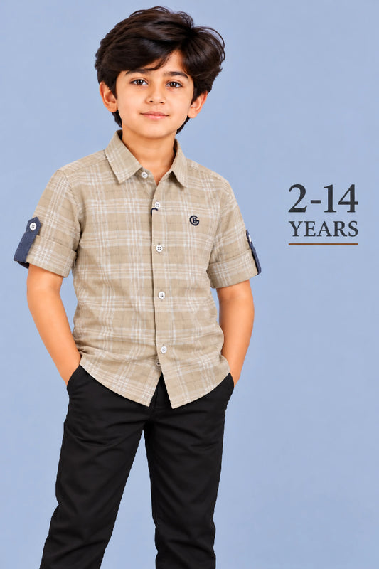 Boy's Checked Shirt