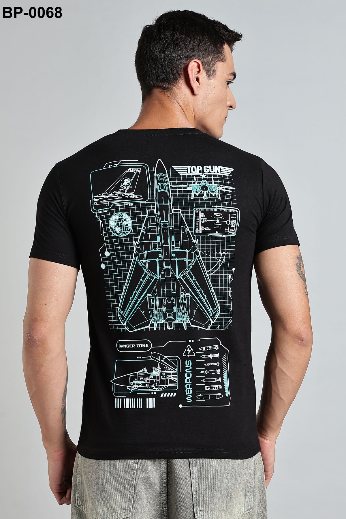 Regular Back Print T-Shirt