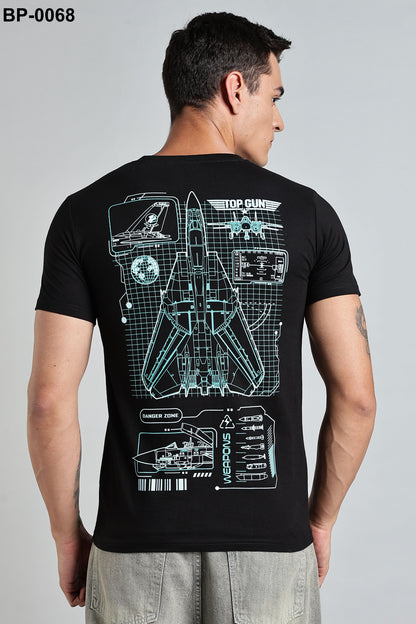 Regular Back Print T-Shirt