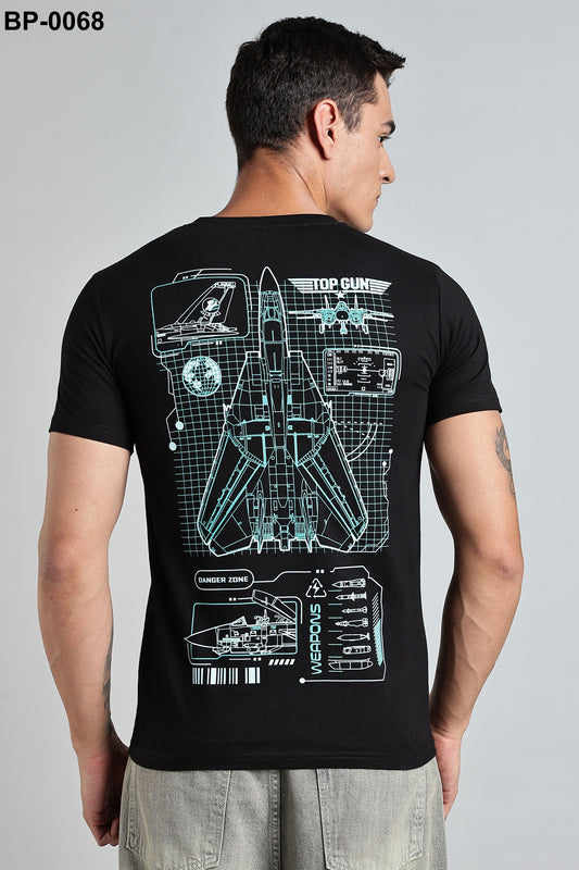 Regular Back Print T-Shirt