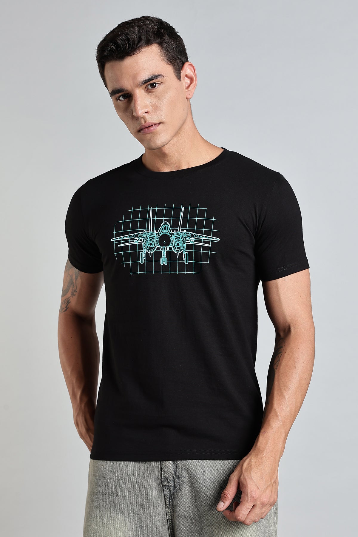 Regular Back Print T-Shirt