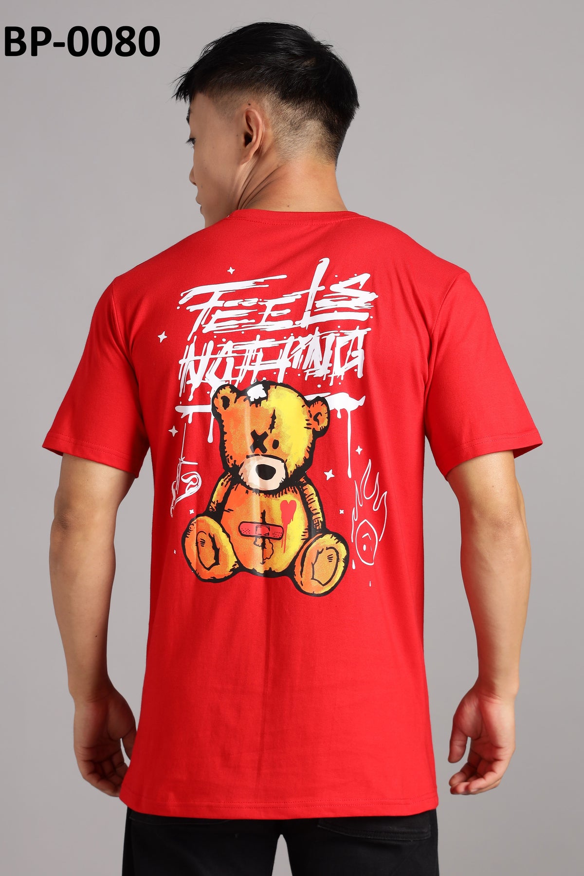 Regular Back Print T-Shirt