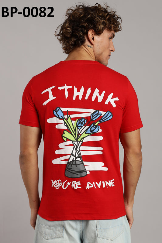 Regular Back Print T-Shirt