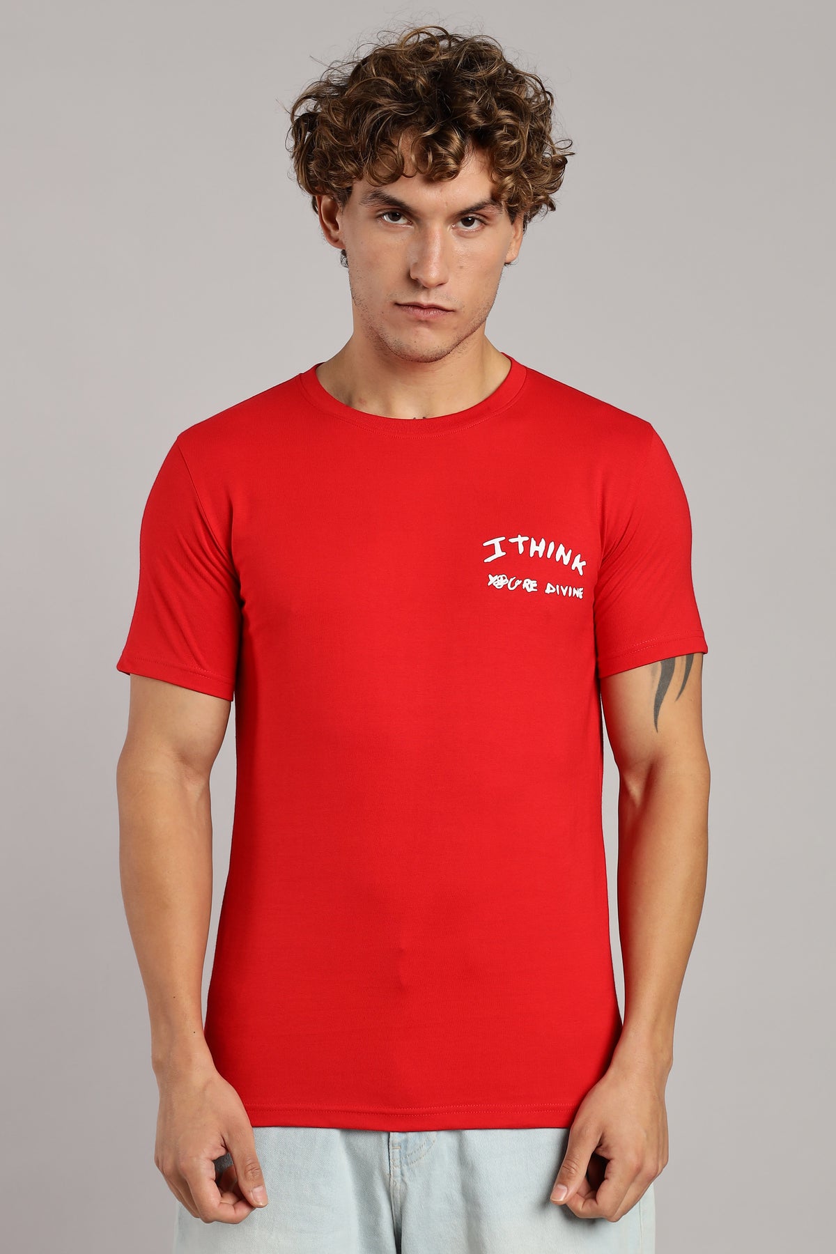 Regular Back Print T-Shirt