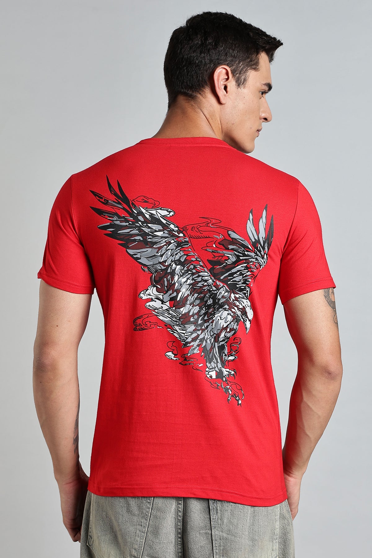 Regular Back Print T-Shirt