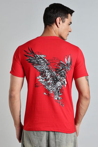 Regular Back Print T-Shirt