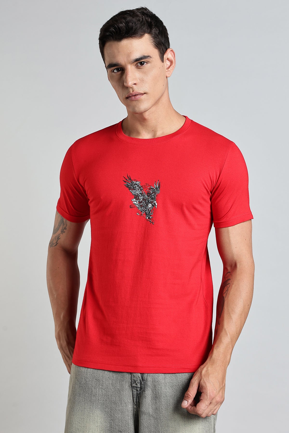 Regular Back Print T-Shirt