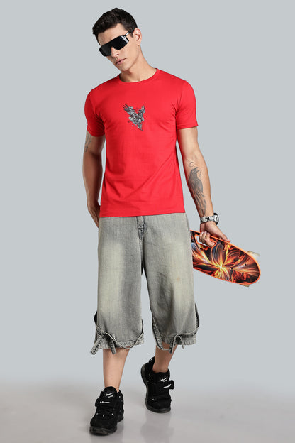 Regular Back Print T-Shirt