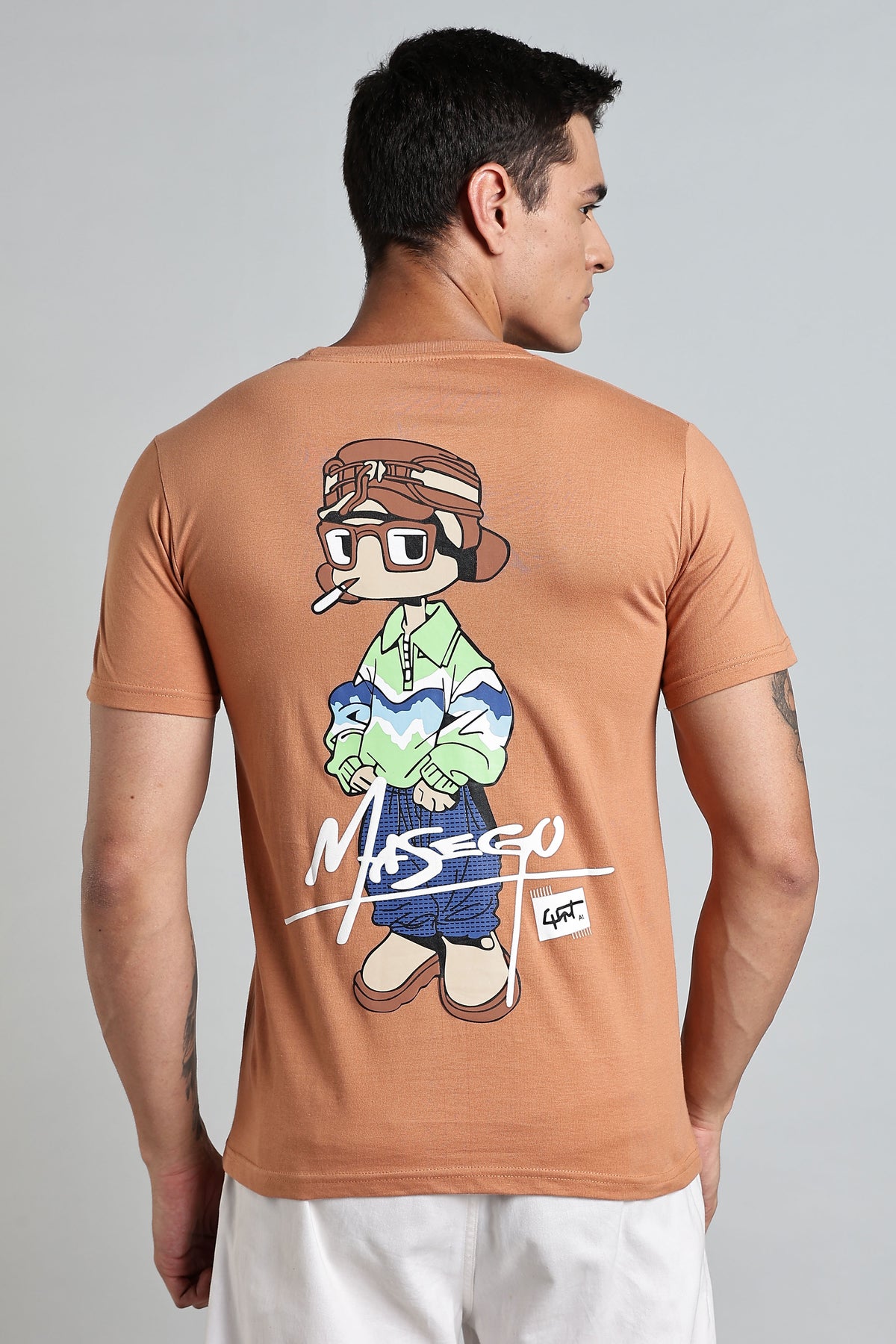 Regular Back Print T-Shirt