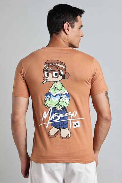 Regular Back Print T-Shirt