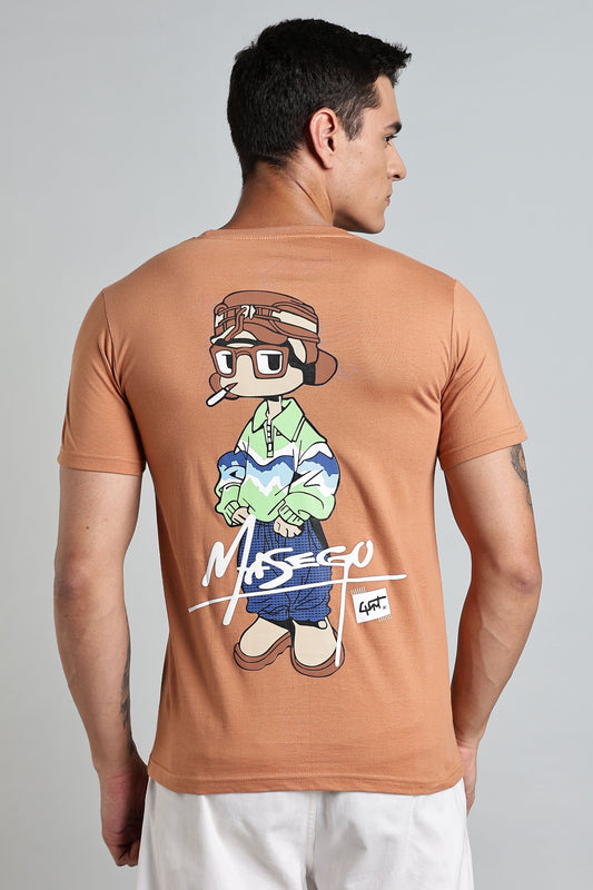 Regular Back Print T-Shirt