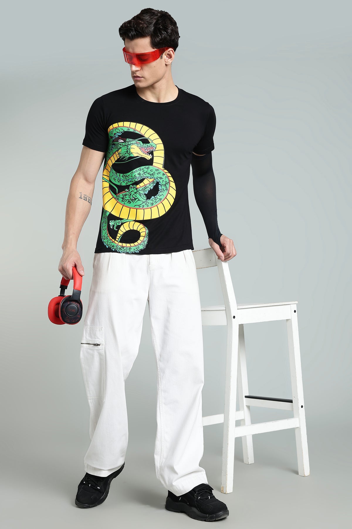 Regular Back Print T-Shirt