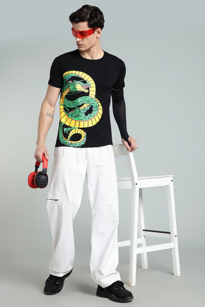 Regular Back Print T-Shirt