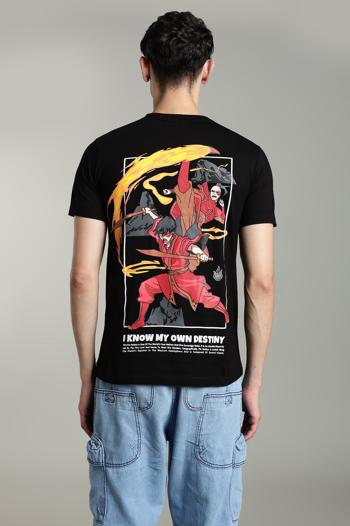 Regular Back Print T-Shirt
