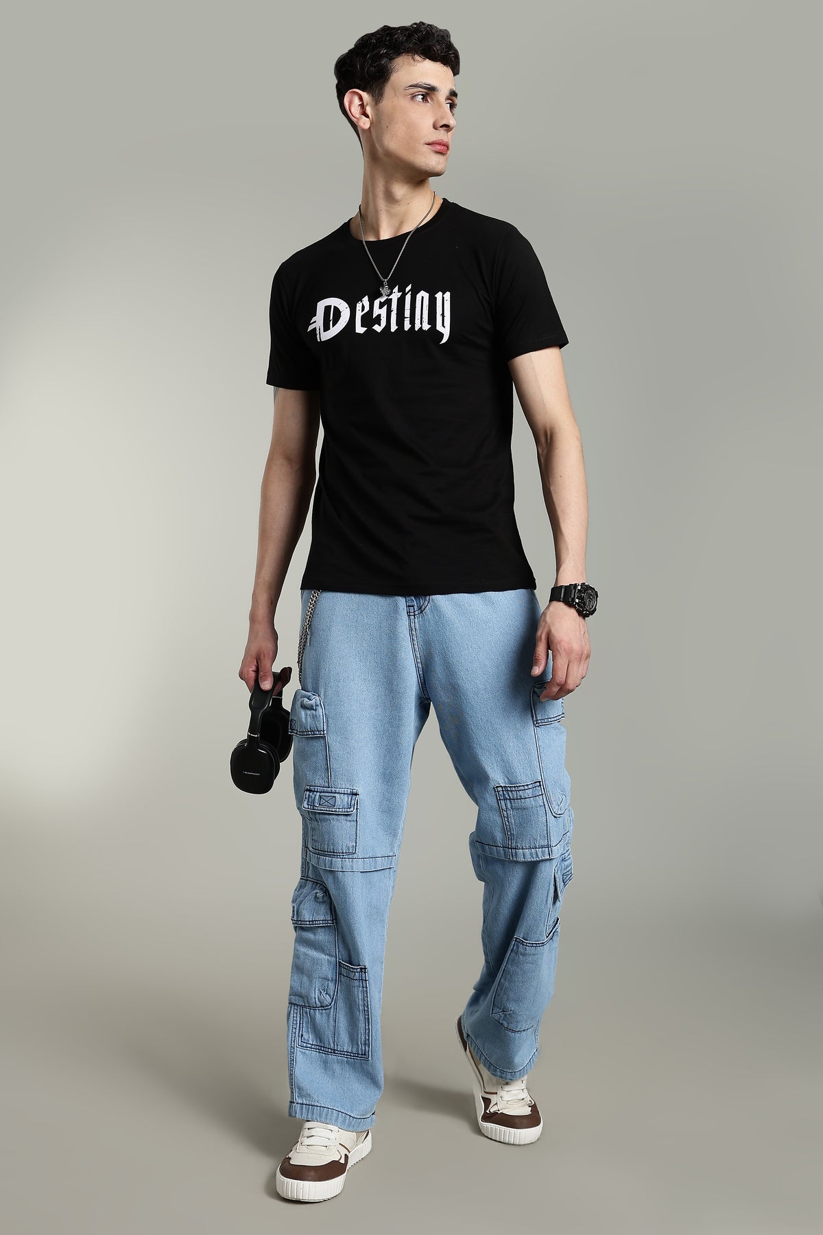Regular Back Print T-Shirt