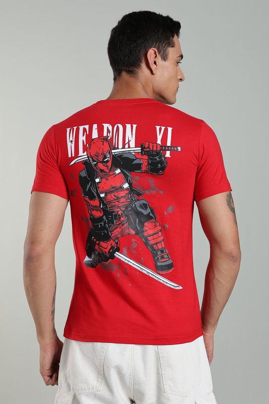 Regular Back Print T-Shirt
