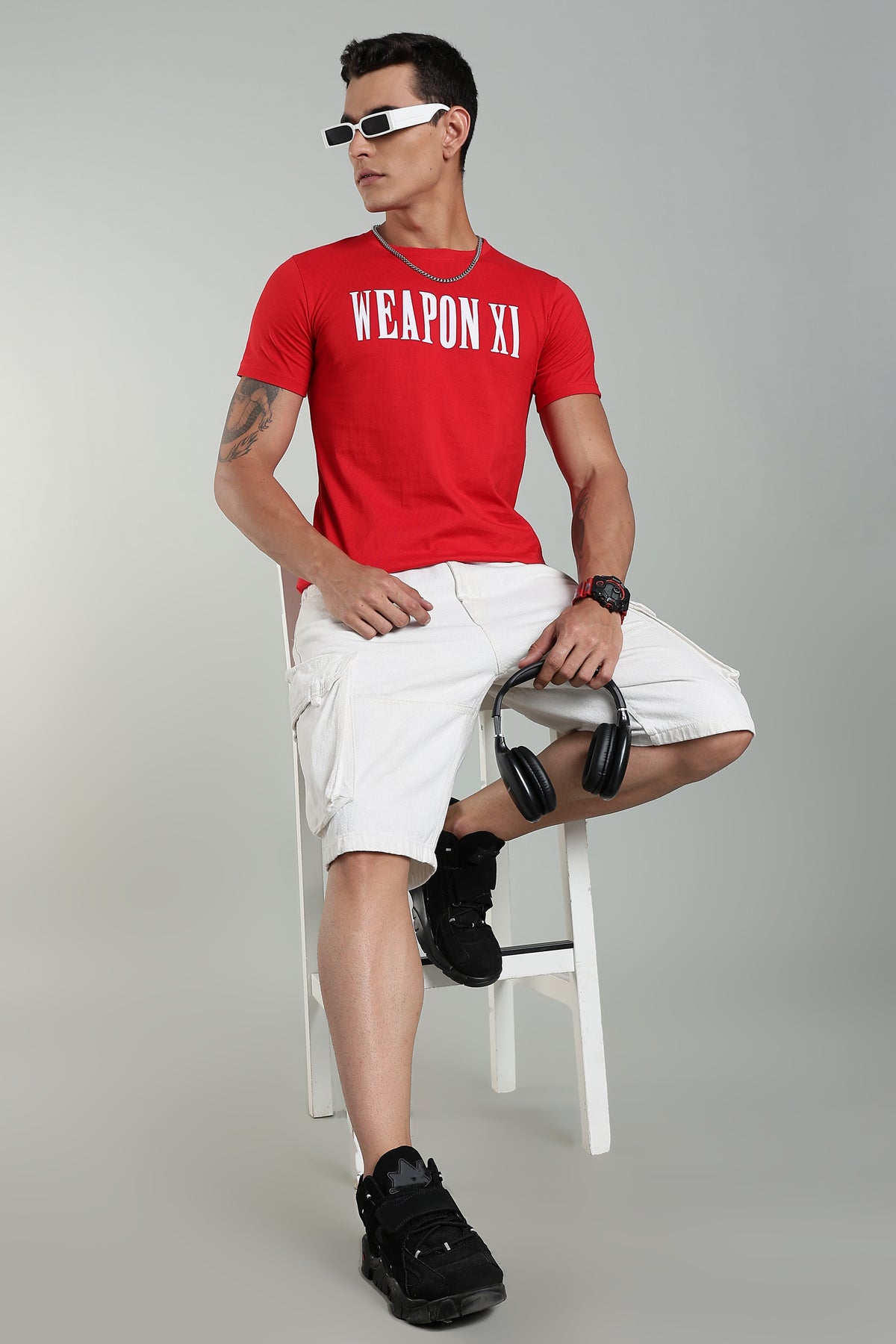 Regular Back Print T-Shirt