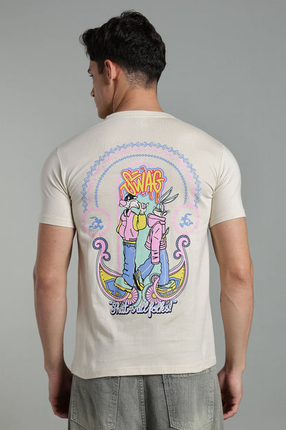 Regular Back Print T-Shirt