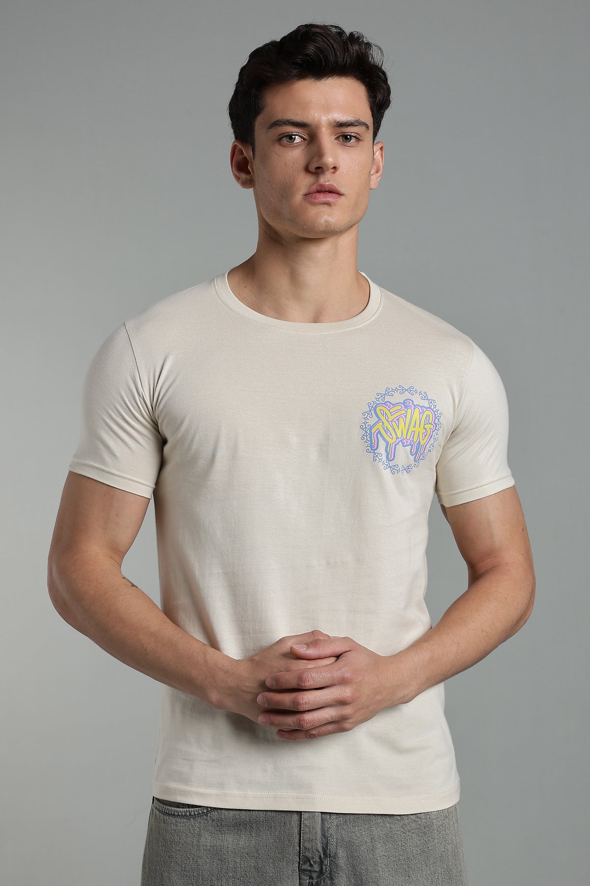 Regular Back Print T-Shirt