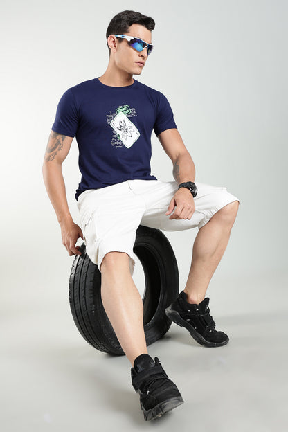 Regular Back Print T-Shirt