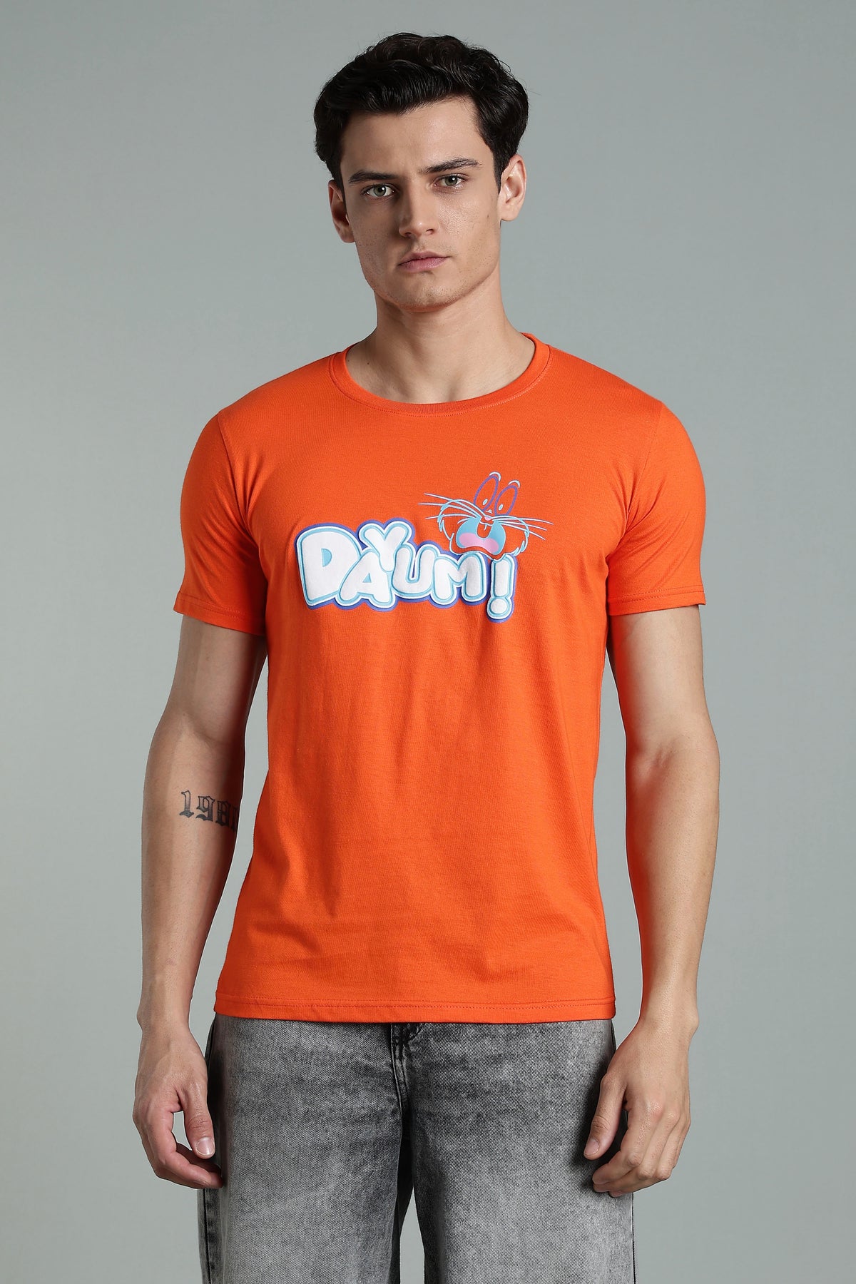 Regular Back Print T-Shirt