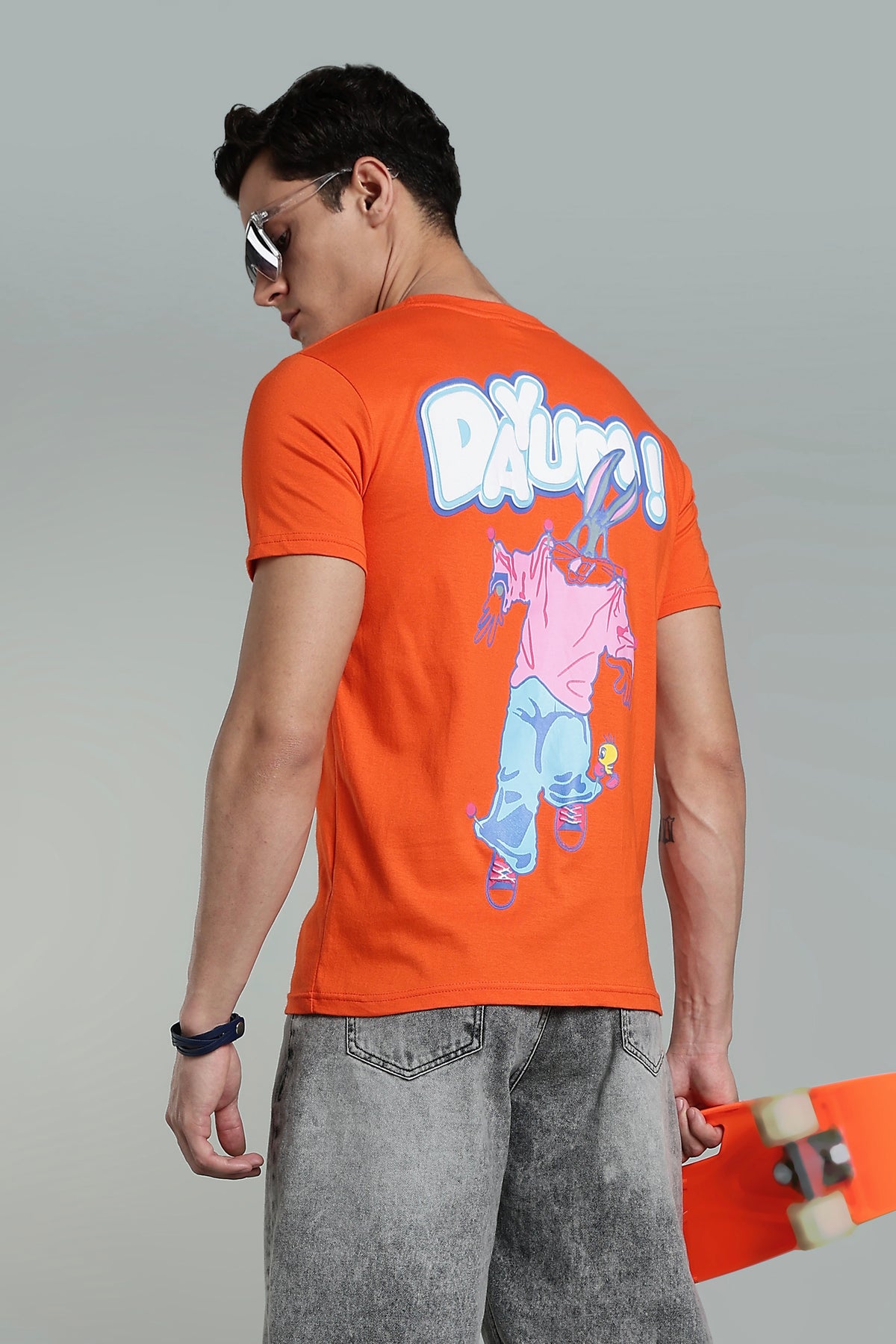 Regular Back Print T-Shirt