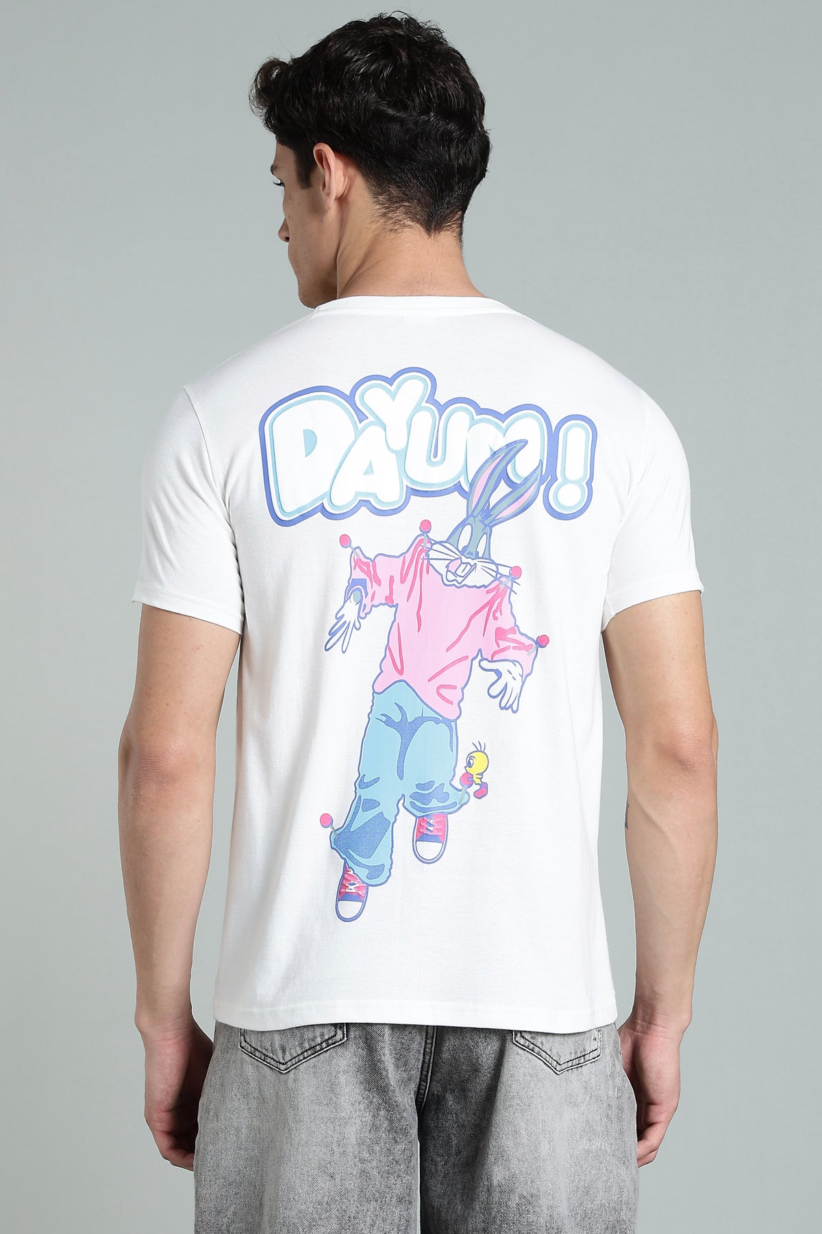 Regular Back Print T-Shirt