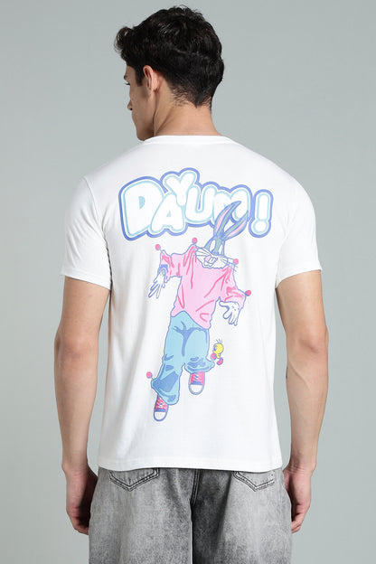 Regular Back Print T-Shirt