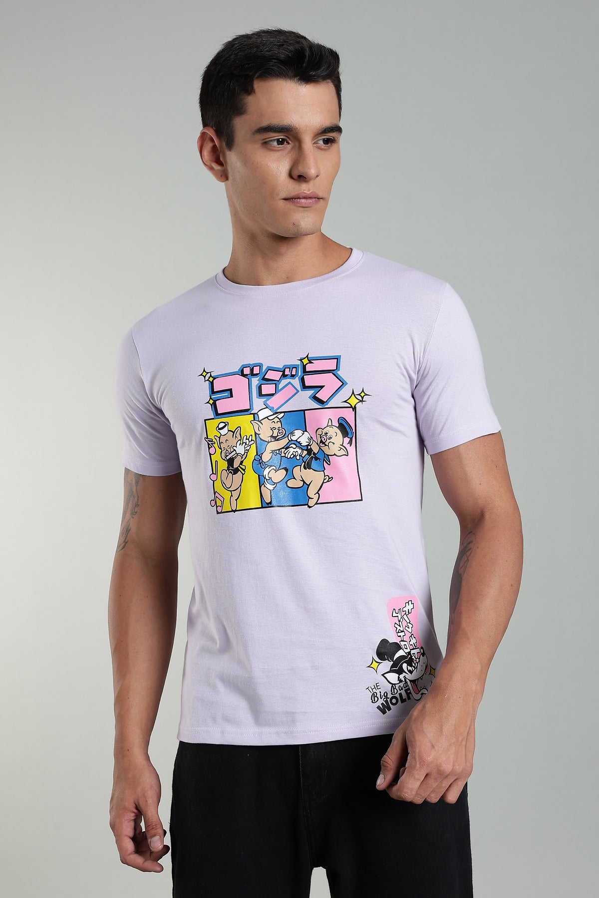 Regular Back Print T-Shirt