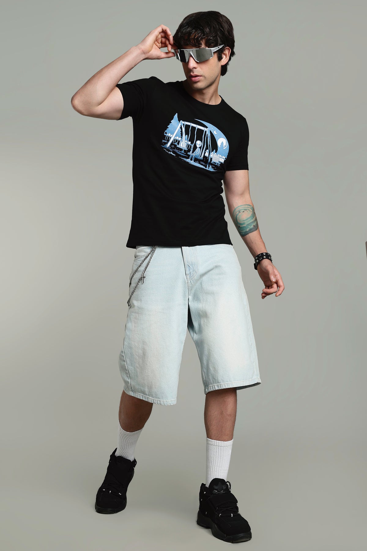 Regular Back Print T-Shirt