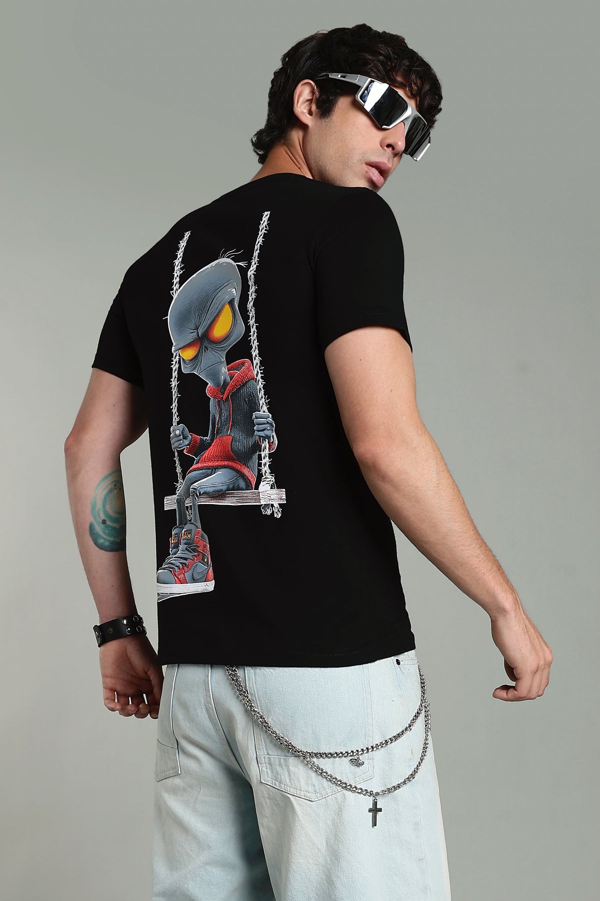 Regular Back Print T-Shirt