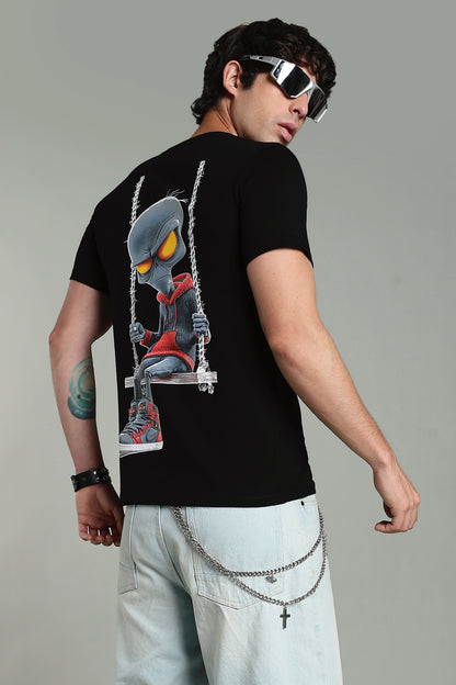 Regular Back Print T-Shirt