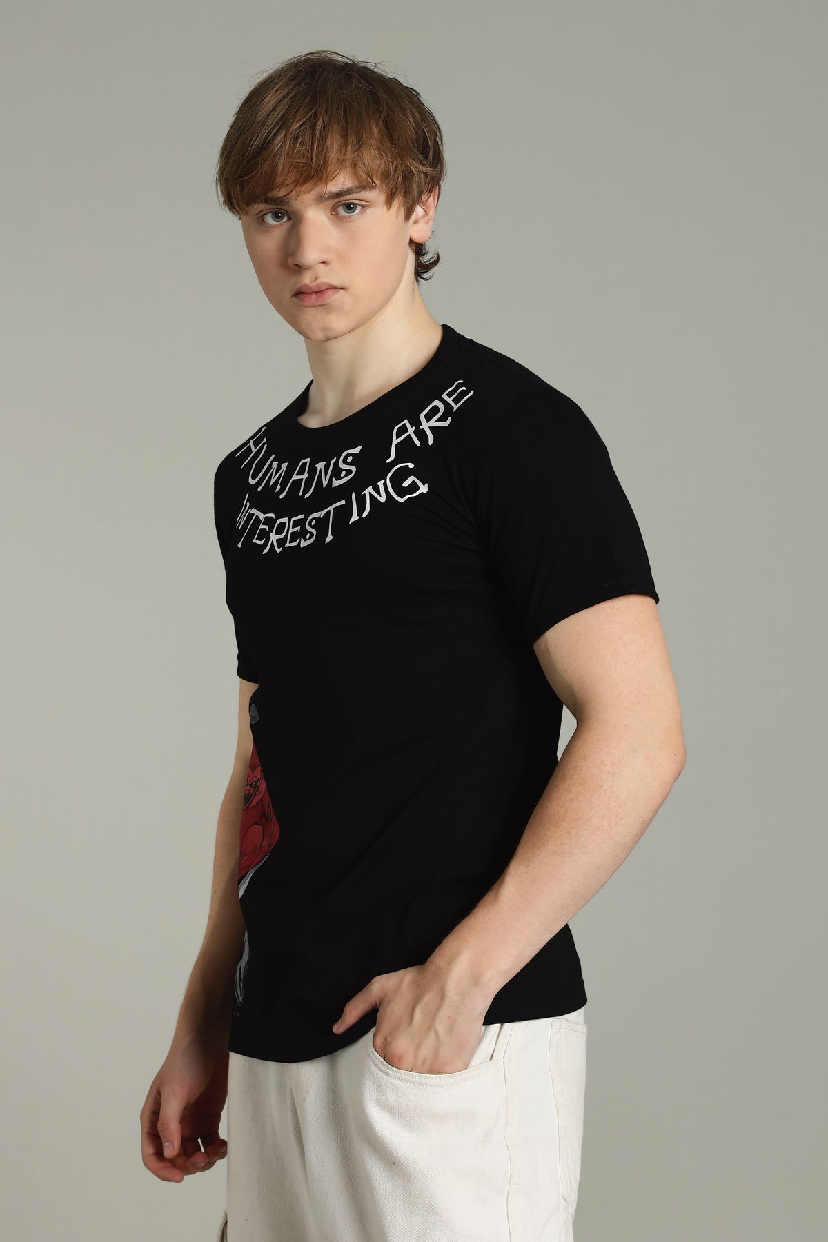 Regular Back Print T-Shirt