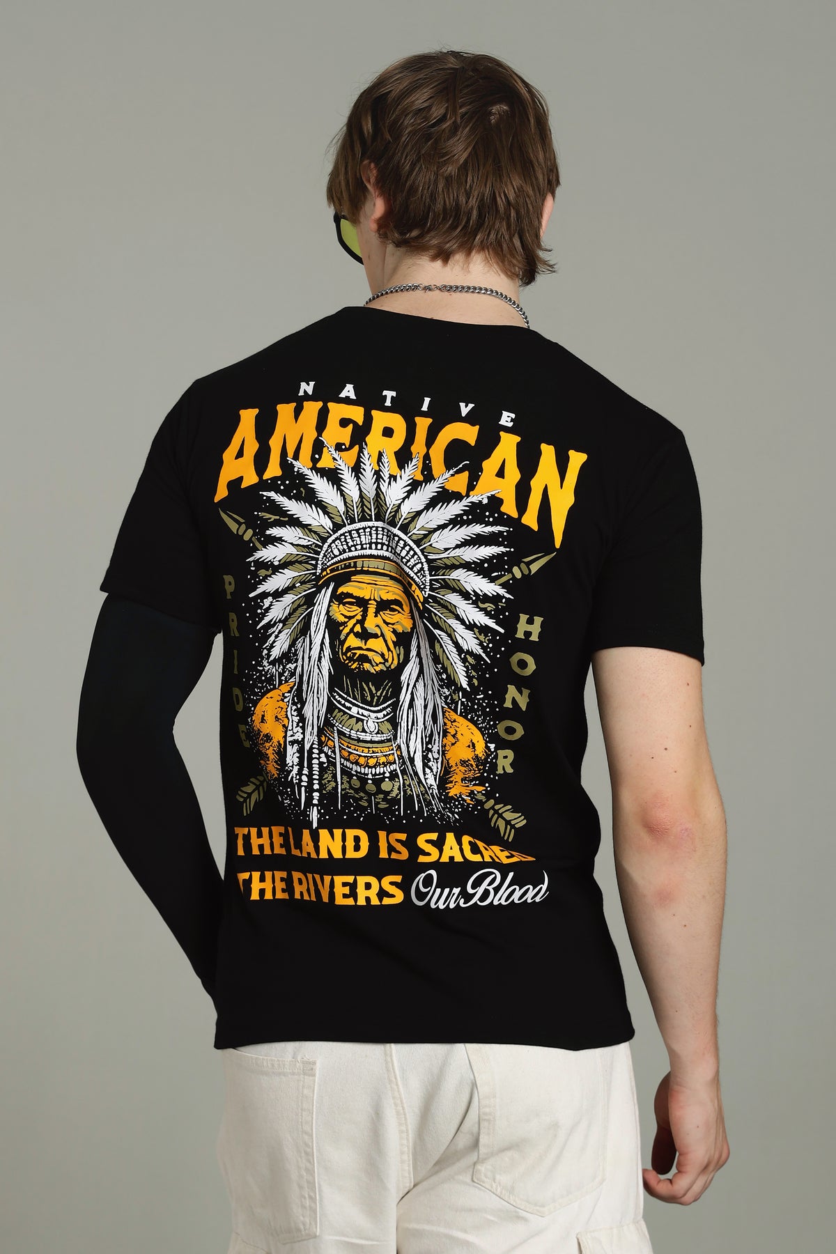 Regular Back Print T-Shirt