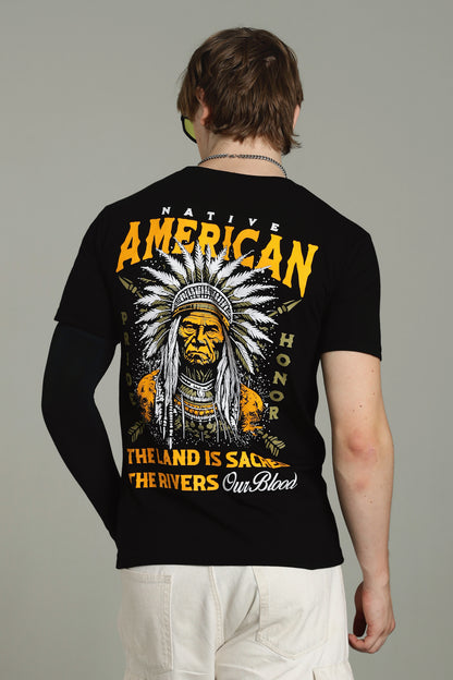 Regular Back Print T-Shirt